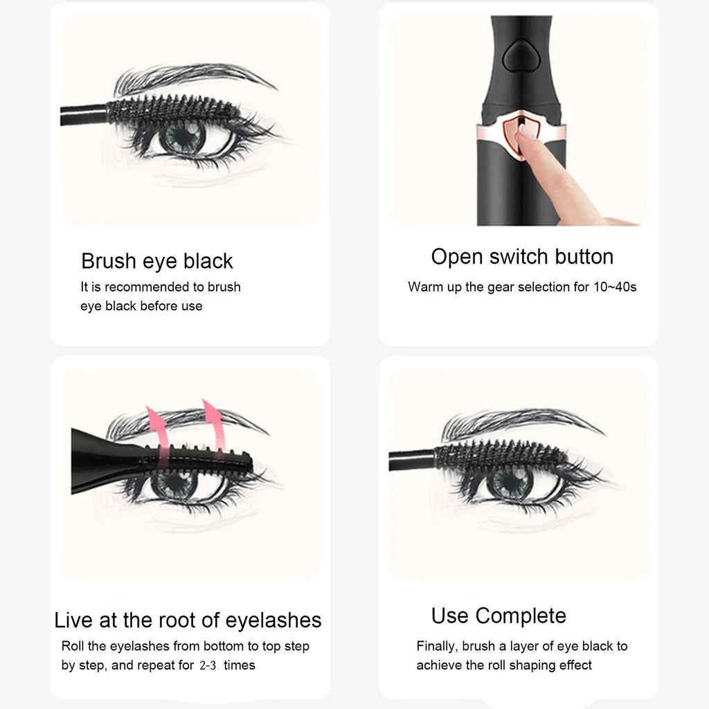 Practical Beauty Anti-Scald Electric Eyelash Curling Tool
