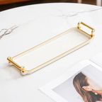 Elegant Rectangular Multi-Purpose Storage Tray