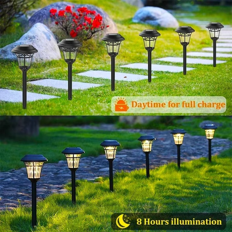 Solar LED Waterproof Ground Lights for Outdoor Gardens and Pathways