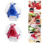 Peelvanta 3-in-1 Peeler | Stainless Steel Blades | Julienne & Serrated | Dishwasher Safe