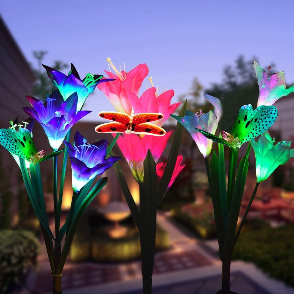 Soleil flower - Illuminate your garden - Magical atmosphere - Renewable energy