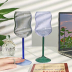 2-colored Chubby wine glass