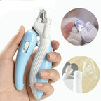 Claw cutter with LED light & safety lock