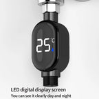 No Leakage Digital Shower Smart Thermometer