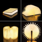 BookGlow - Foldable LED Lamp - Portable and rechargeable - Light up your nights!
