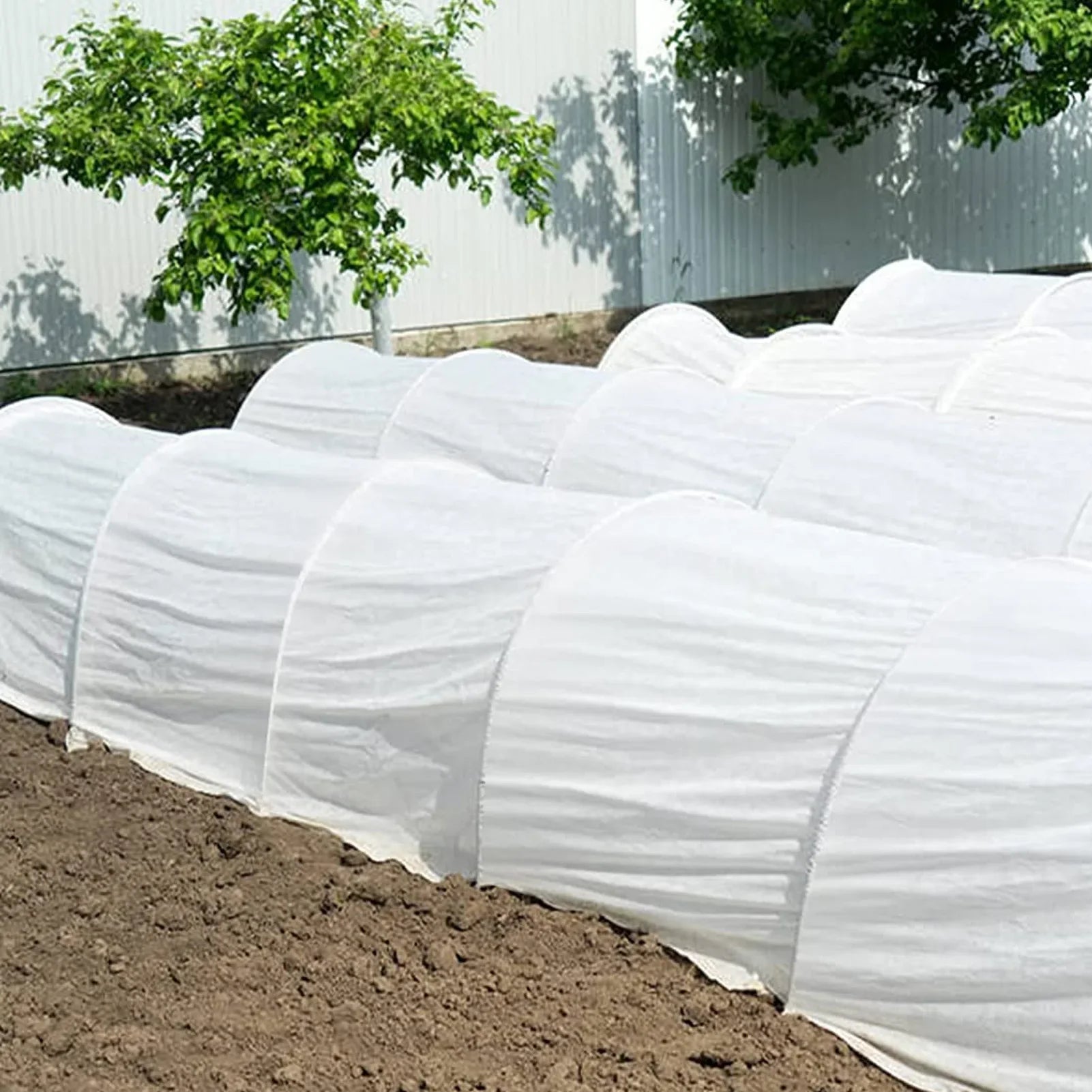 Plantura FlexGrow Garden Arch Set made of fiberglass | DIY Plant Tunnel for raised beds & cold frames | Rustproof & Reusable | Including connectors