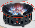 FlammaTrek | Compact Outdoor Gas Cooker | Durable Stainless Steel Construction | Foldable