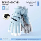 GlacioShield Pro Gloves | Waterproof Winter Gloves | Touchscreen & Non-Slip | Warm Fleece Lining for Skiing, Cycling & Outdoor