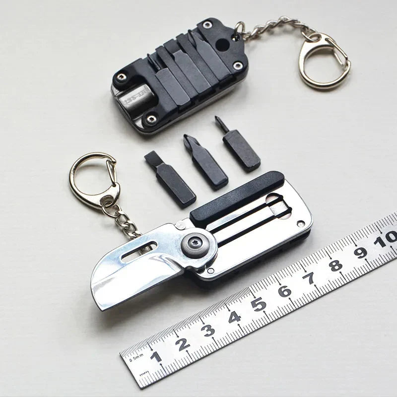 Mini Folding Knife Portable Keychain Tool