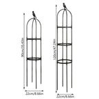 GrowArc Garden | Plant climbing aid made of fiberglass | Stable & weatherproof | For climbing plants & vegetables