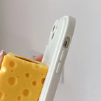 Cheese Lover Mouse iPhone Case