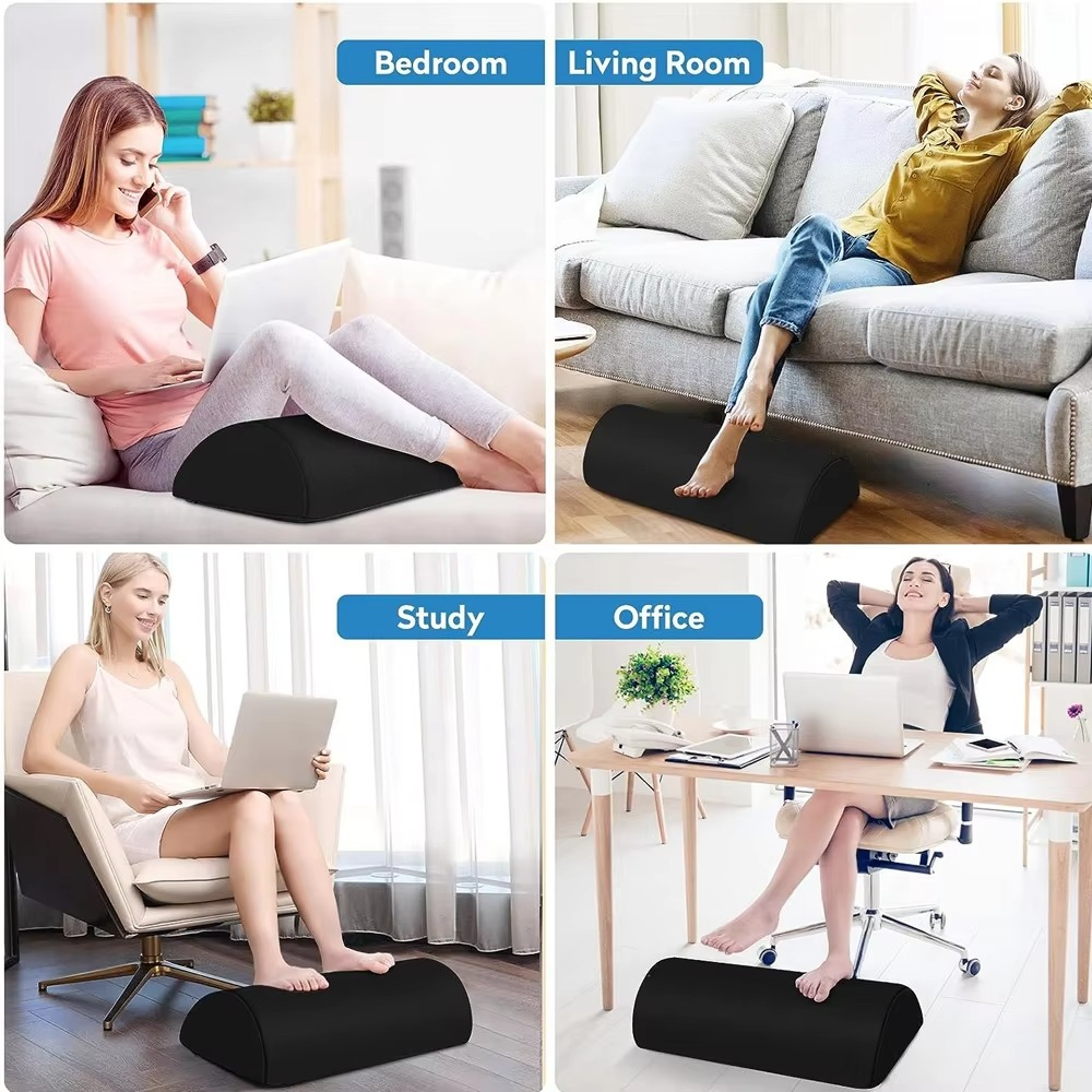 Ergonomic Feet Pillow – Under-Desk Foot Rest Cushion for Office & Home