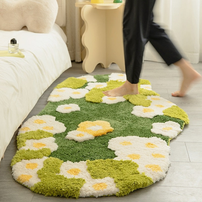 Green Garden Rug