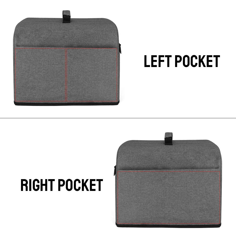 Kitchen Protection Toaster & Airfryer Cover | Dust Protection with Pockets | Waterproof & Wipeable | For Ninja Foodi Grill, Airfryer, Toaster & Microwave
