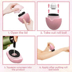 Refillable Silicone Sunscreen Roller