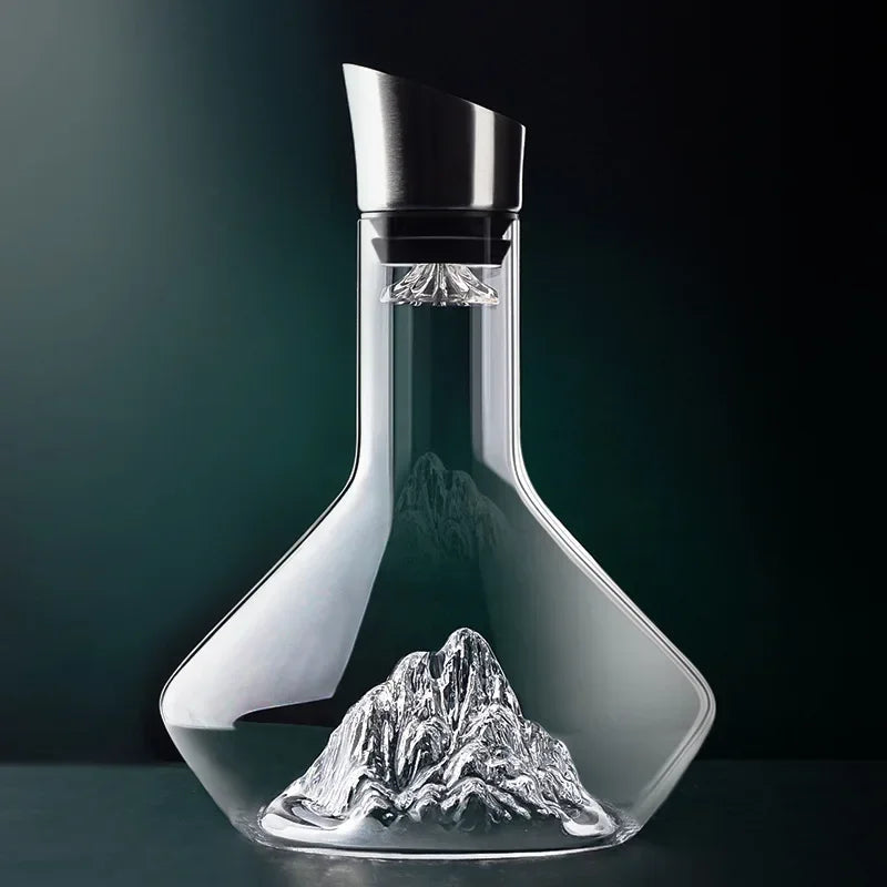 1500ml Iceberg Decanter Creative lead-free crystal material luxury high-quality home red wine wine distributor decanter wine jug