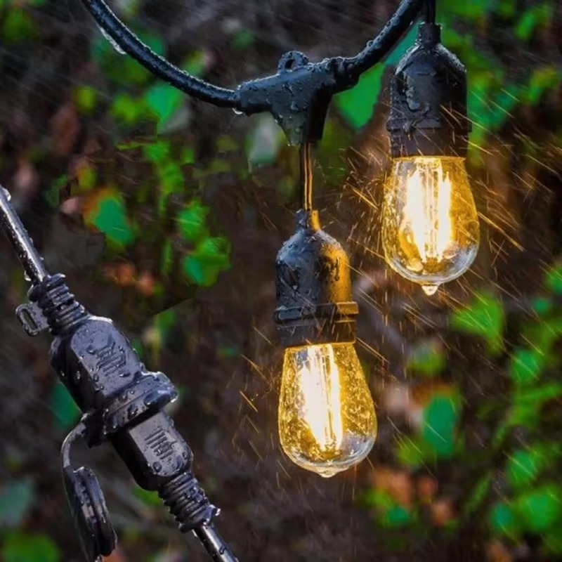 Waterproof LED Outdoor String Lights for Garden and Party Decor