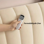 Plush Quilted Bed Headboard Protector