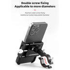 Bicycle Phone Holder RideGrip 360 Pro | 360° Rotatable | Aluminum Alloy | Shockproof & Secure | For Bicycle, Motorcycle & E-Scooter