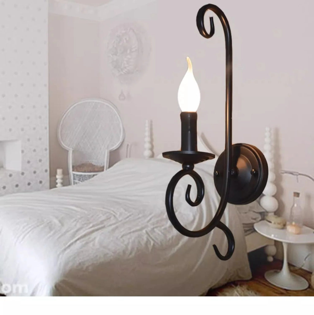 LuminousEra - Elegant Industrial Wall Lamp for Bedrooms