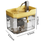 Automatic Cat Water Fountain with USB Pump and Multi-Stage Filtration