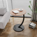 Reinforced Round Side Table for Living Room and Bedroom