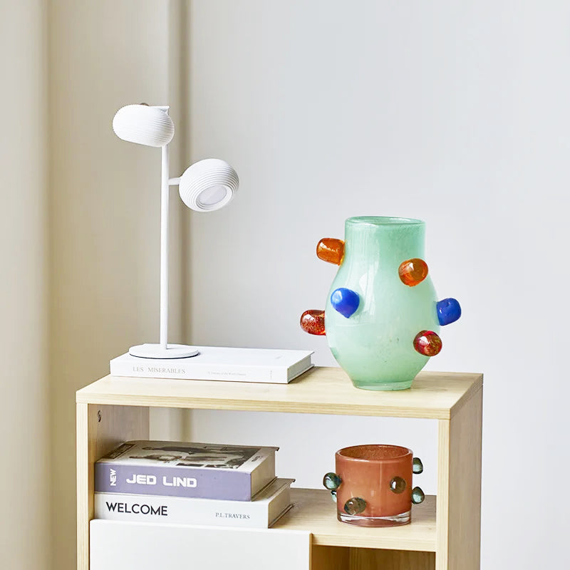 Polka Globe Glass Vase Collection