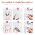 Dual Head Rechargeable Electric Hair Trimmer