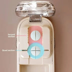 Pocket Size Dustproof Pill Cutter Organizer
