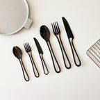 Outline Cutlery Set made of Stainless Steel