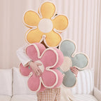 Pastel Fluffy Flower Cushion