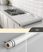 ProtectEase Self-adhesive protective film | Decorative film & surface protection | Waterproof & washable | DIY film for furniture & walls