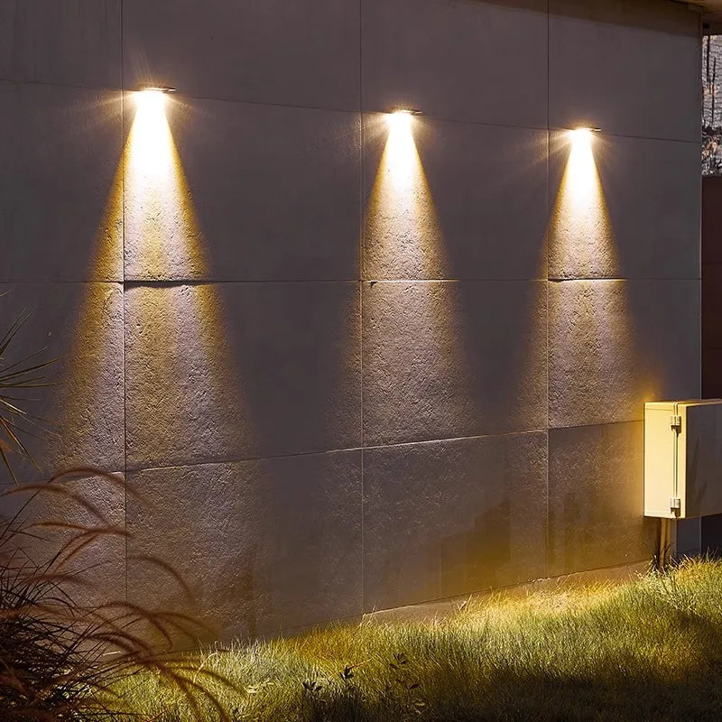 EcoRadiance Solar Accent Lights 2-Piece Set | Outdoor Lighting | Energy Efficient | Decorative Light for Garden & Terrace