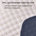 Orthopedic neck pillow with reverse traction for a patient, 48 x 74 cm