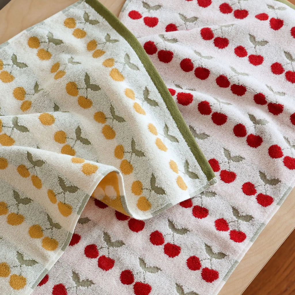 Cherry Cotton Towel