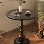 Vintage Modern Round Side Table