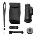40x60 HD Monocular Telescope with Smartphone Holder and Tripod for Outdoor and Camping