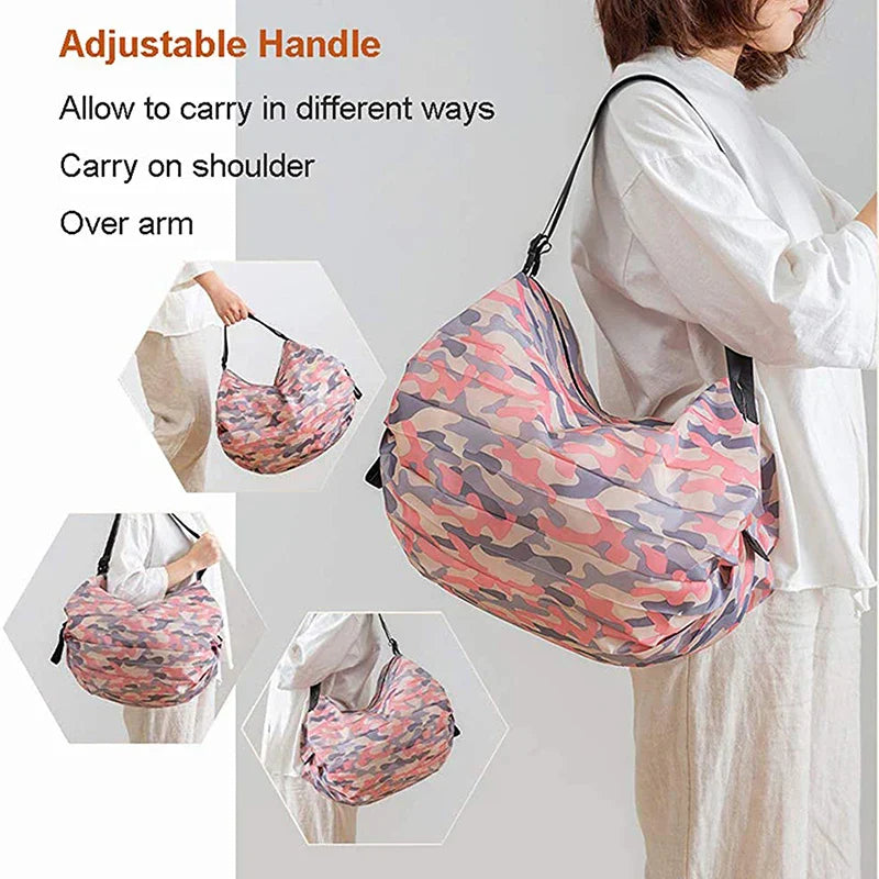 ToteEase – Your foldable shopping solution for on the go!