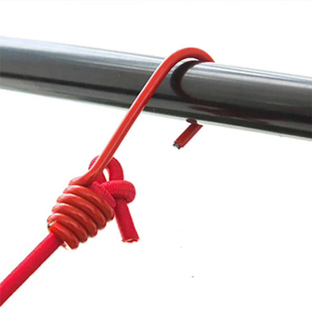 Windproof Non-Slip Elastic Multi-Clip Travel Clothesline