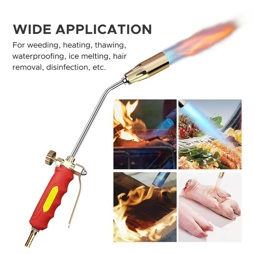 Advanced Propane Weed Torch with Ergonomic Handle and Precise Flame Control