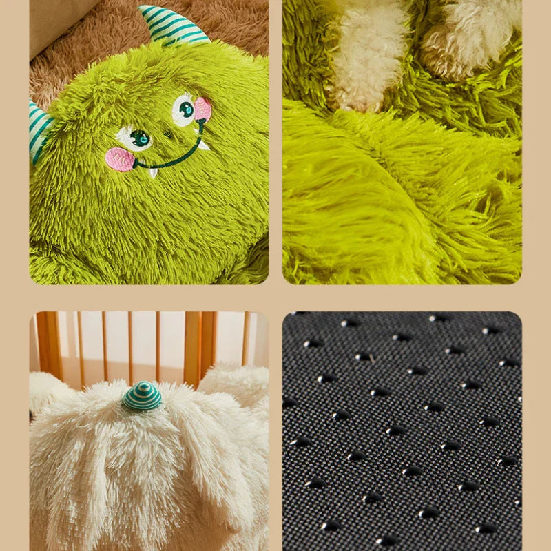 Mini Monster Cuddle Pet Bed