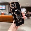 Astronaut Kickstand Soft Case for Various iPhone Models