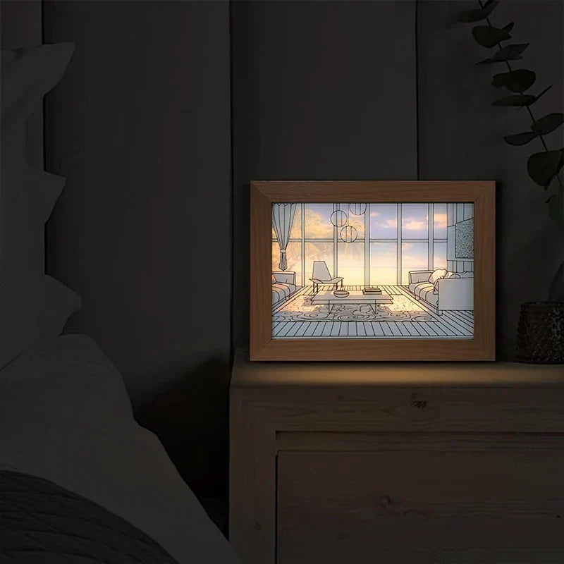 Luminous Decorative Dimmable Artsy Led Light Painting