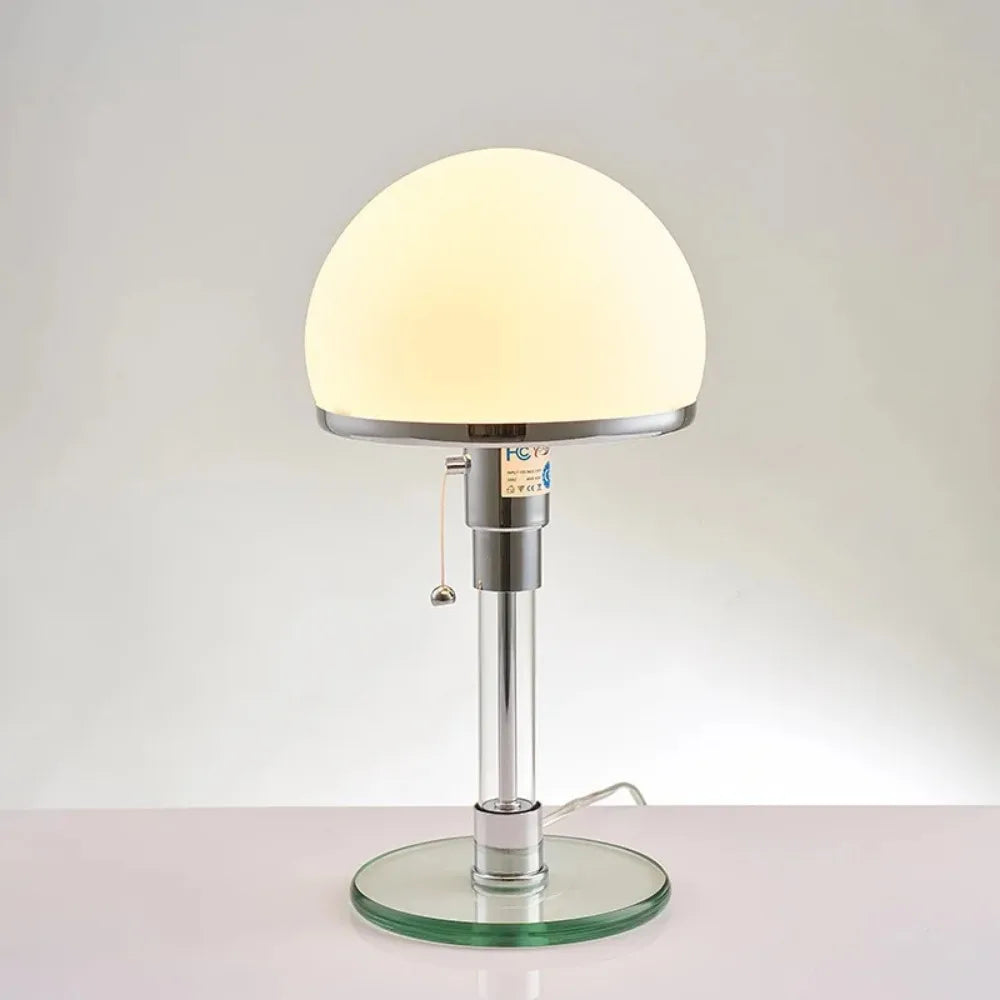Modern Minimalistic Glass LED Table Lamp for Home Decoration