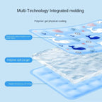FrostiPet Cooling Mat for Dogs & Cats | Water-Filled | Extra Large & Reusable | For Summer & Couch