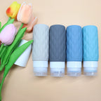 FlexiFill Travel Refill Bottles Set | Soft Silicone Bottles & Spray Containers | Leak-proof & TSA compliant | For Shampoo, Lotion & Cosmetics