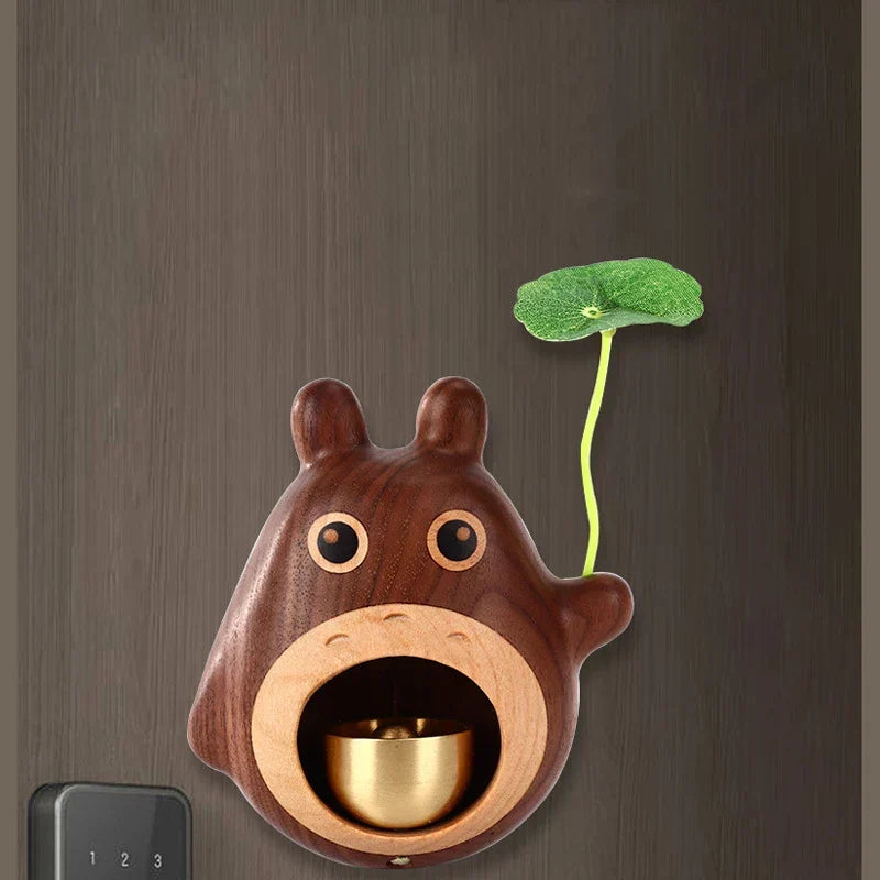 Wooden Penguin Cute Doorbell