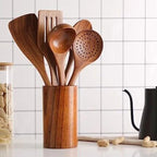 Kitchen Set Made from Natural Teak Wood