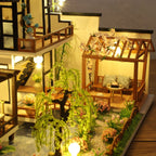 Minvella | DIY Miniature Wooden House | 3D Building Kit for Self-Assembly | Creative Craft Kit for Teens & Adults | Perfect Gift Idea