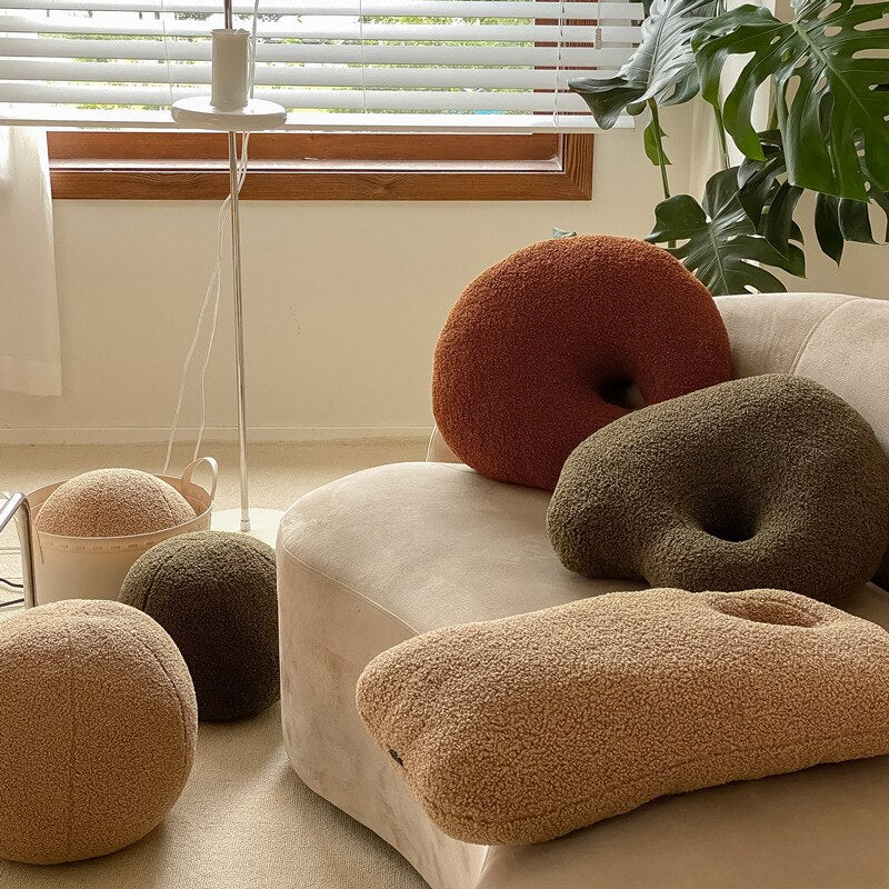 Fluffy Pebble Cushions